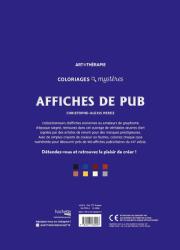 Coloriages mystères - Affiches de pub - Colouring by numbers 