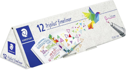 STAEDTLER Triplus fineliner - 12 ks