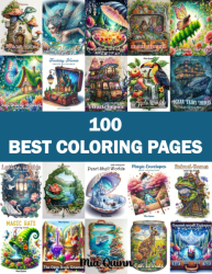 100 Best Coloring Pages Mia Quinn