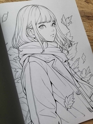 Manga Malbuch - Lia Liebherz 