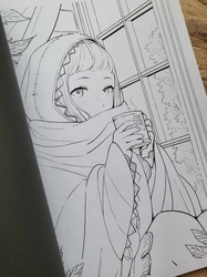 Manga Malbuch - Lia Liebherz 