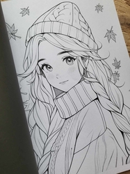 Manga Malbuch - Lia Liebherz 