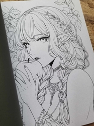 Manga Malbuch - Lia Liebherz 