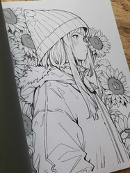 Manga Malbuch - Lia Liebherz 