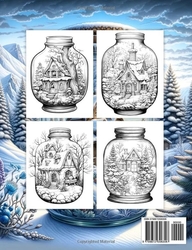 Snow House in Jar Coloring Book - Max Brenner