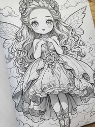 Spring Princess Coloring Book - Max Brenner