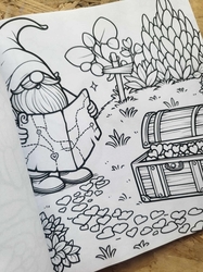 Valentine Gnome Coloring Book - Max Brenner