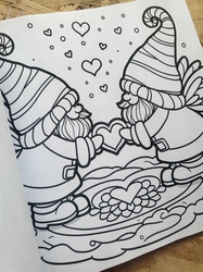 Valentine Gnome Coloring Book - Max Brenner