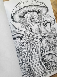 Mushroom House Coloring Book - Max Brenner