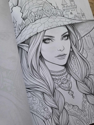 Beauty Witches Coloring Book - Max Brenner