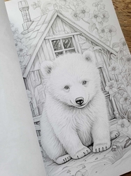 101 Baby Animal Home Coloring Book - Max Brenner 