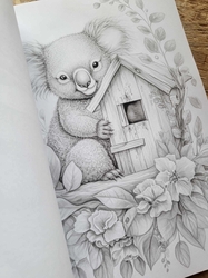 101 Baby Animal Home Coloring Book - Max Brenner 