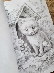 101 Baby Animal Home Coloring Book - Max Brenner 