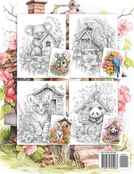 101 Baby Animal Home Coloring Book - Max Brenner 