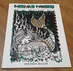 Mermaid Wonders Mindful Coloring Book