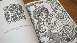 Mermaid Wonders Mindful Coloring Book