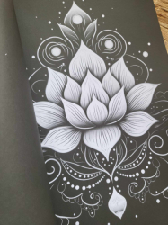 Blumen der Nacht  Coloring book  - Lia Liebherz 