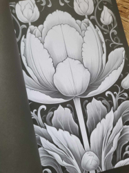 Blumen der Nacht  Coloring book  - Lia Liebherz 