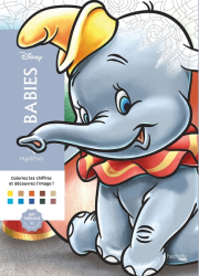 Disney Coloriages Méchants -mystères Disney - Colouring by numbers 