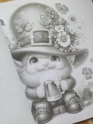 Adorable Gnomes Coloring Book for Adults - Mia Quinn 