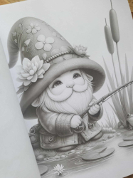 Adorable Gnomes Coloring Book for Adults - Mia Quinn 