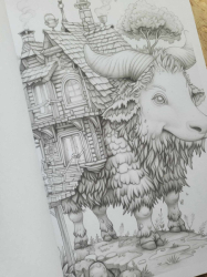 Animal Homes - Coloring Book for Adults - Mia Quinn