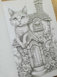 Animal Homes - Coloring Book for Adults - Mia Quinn