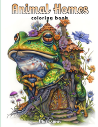 Animal Homes - Coloring Book for Adults - Mia Quinn
