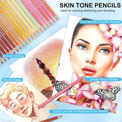 Brutfuner Oil pencils - umělecké pastelky na olejové bázi - sada 50 ks 