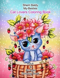 Cat Lovers Coloring Book - Baldy Sherri Ann