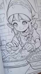 Christmas Darling Gnomes Coloring Book - Max Brener