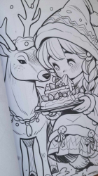 Christmas Darling Gnomes Coloring Book - Max Brener