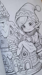 Christmas Darling Gnomes Coloring Book - Max Brener