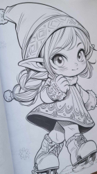 Christmas Darling Gnomes Coloring Book - Max Brener