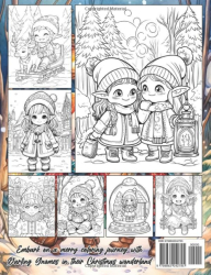 Christmas Darling Gnomes Coloring Book- Max Brener