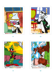 Coloriages mystères - Looney Tunes T2  - Colouring by numbers - 