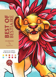 Coloriages mystères Disney - Best of Bestiaire - Colouring by numbers