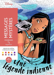 Coloriages mystères Disney - Messages mystères - colouring by numbers