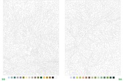 Coloriages mystères Disney -Arbres du monde - Colouring by numbers