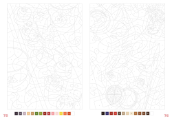 Coloriages mystères Disney -Japon  - Colouring by numbers 