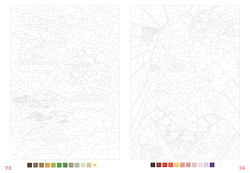 Coloriages mystères Disney -Japon  - Colouring by numbers 