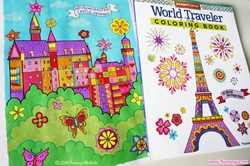 World Traveler - coloring book - Obiezyswait