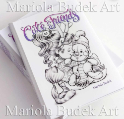 Cute friends - colouring set - Mariola Budek