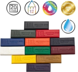 Derwent Inktense sada XL blocks 12 ks