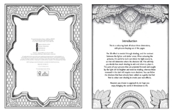 Dimensions A 3D coloring book