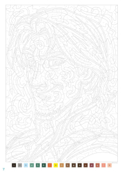 Disney -Coloriages mystères Disney - Grands classiques Spécial Portraits- Colouring by numbers