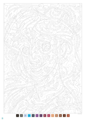 Disney -Coloriages mystères Disney - Grands classiques Spécial Portraits- Colouring by numbers