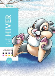 Disney - Coloriages mystères Disney - Hiver  - Colouring by numbers 