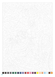 Disney -Coloriages mystères Disney - Hiver  - Colouring by numbers 