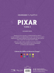 Disney Coloriages mystères Disney - Pixar Tome 2 - Colouring by numbers